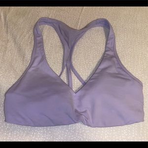lilac lululemon sports bra